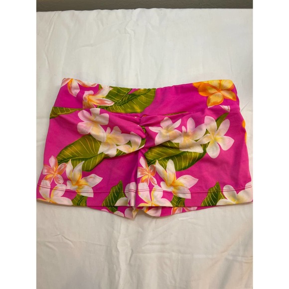 Tropical print booty shorts - Picture 2 of 3